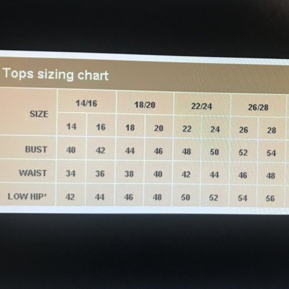 Lane Bryant 'Perfect Sleeve Tee' Sz 26/28 Striped V Neck - Picture 4 of 4